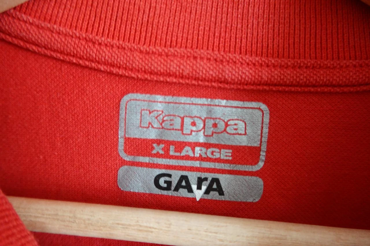 Polo Kappa AS Monaco FC vermelha tamanho GG – photo 3